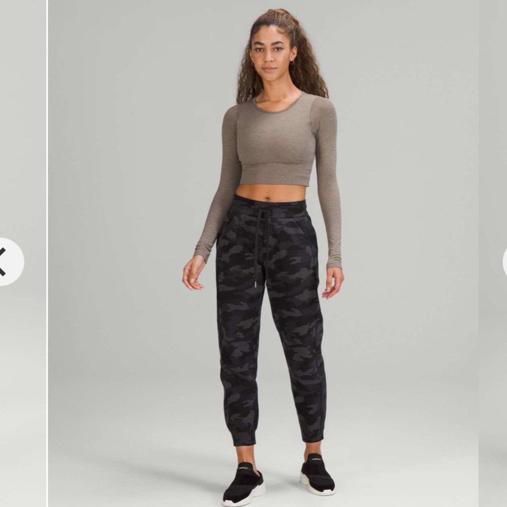 lululemon athletica Black Camo Joggers